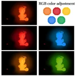 ZSYB P60S Lightweight Professional LED Video Spotlight – Remote Control, 5-Color Dimmable Lighting (2800K–7000K) - Image 9