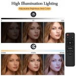 ZSYB P60S Lightweight Professional LED Video Spotlight – Remote Control, 5-Color Dimmable Lighting (2800K–7000K) - Image 3