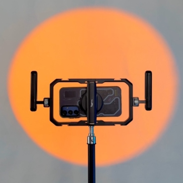 SmallRig Universal Quick Release Cage For Mobile Phone With Neewer Dual Handle (4299 - PA026) - Image 2