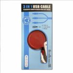 Generic 3In 1 Usb Cable (Type C - Lightning - Micro)