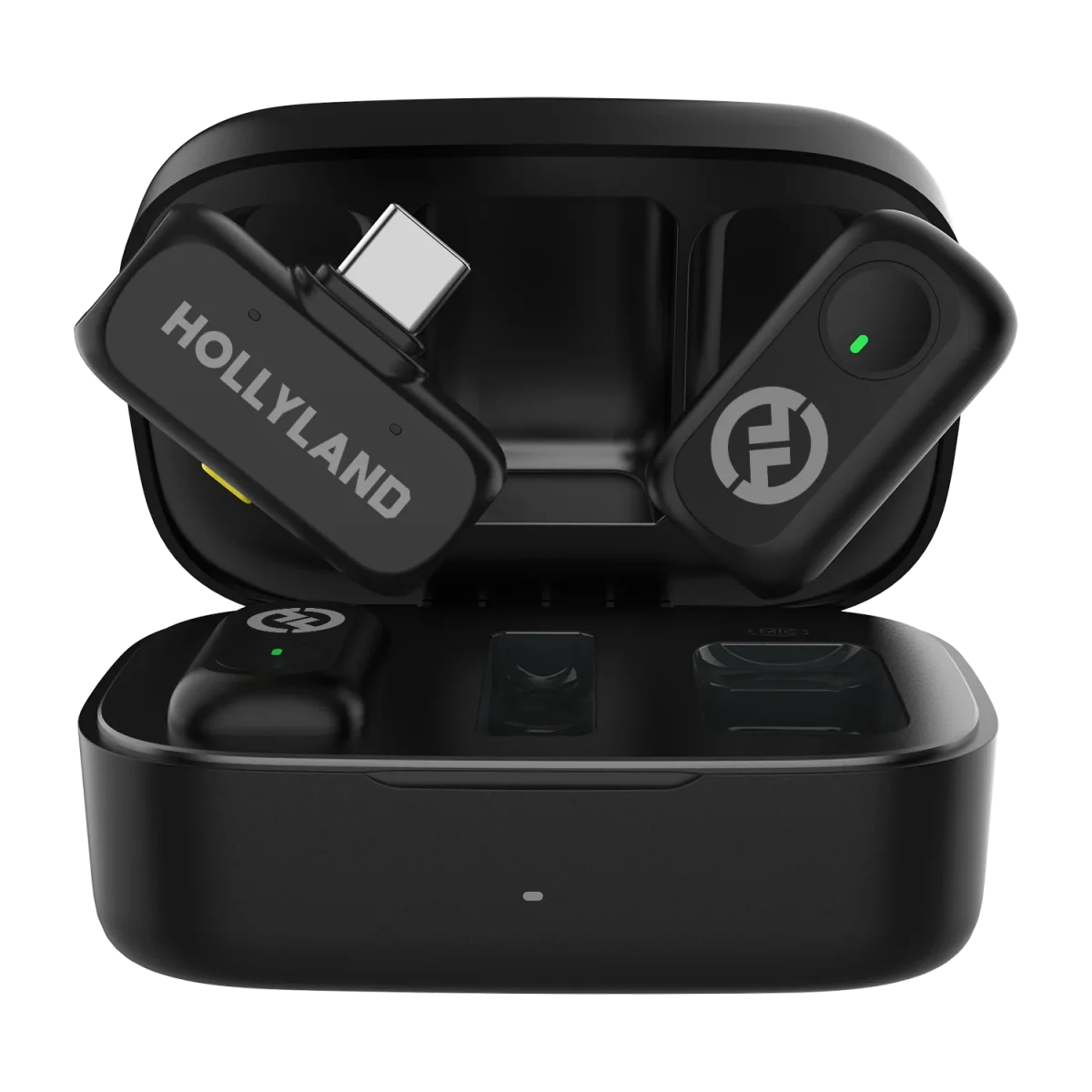 Hollyland Lark A1 Duo (2TX + USB-C RX) – Gray - Image 1