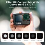 GoPro Hero 9–13 – 6-in-1 Filter Set (CPL, ND8–ND1000) (KF.2012) - Image 8