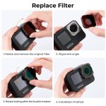 GoPro Hero 9–13 – 6-in-1 Filter Set (CPL, ND8–ND1000) (KF.2012) - Image 3