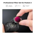 DJI Osmo Pocket 3 – 6-in-1 Magnetic Filter Set (UV, CPL, ND/PL) (KF.2149) - Image 3