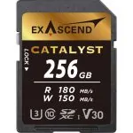 Exascend 256GB Catalyst UHS-I SDXC Memory Card 256GB/180S/V30