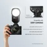 Neewer Z2-S TTL Round Head Flash Speedlite for Sony - Image 3