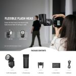 Neewer Z2PRO-C TTL Round Head Flash Speedlite for Canon - Image 9