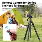 Ulanzi MT-65 Video Tripod with Pan/Tilt Head - Image 3