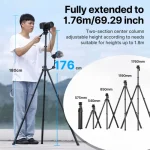 Ulanzi MT-65 Video Tripod with Pan/Tilt Head - Image 8