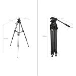 SmallRig AD-01 Heavy-Duty Tripod with Fluid Head 3751B - Image 9