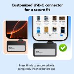 Lexar 1TB Professional Go USB 3.2 Gen 2 Portable SSD with Hub - Image 2