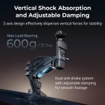 SmallRig Mini Shock Absorber Arm for DJI Osmo Pocket 3, GoPro HERO13 & Insta360 X4 5123 - Image 7