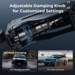 SmallRig Mini Shock Absorber Arm for DJI Osmo Pocket 3, GoPro HERO13 & Insta360 X4 5123 - Image 6