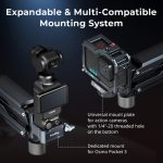 SmallRig Mini Shock Absorber Arm for DJI Osmo Pocket 3, GoPro HERO13 & Insta360 X4 5123 - Image 4