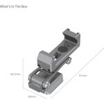 SmallRig Arca-Type Quick Release Phone Support for DJI RS 4 Mini/RS 3 Mini 5338 - Image 6