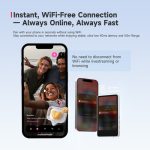 Synco XView M4 Selfie Monitor Screen for Phone Vlogging – Black - Image 28