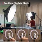 Synco XView M4 Selfie Monitor Screen for Phone Vlogging – Black - Image 18