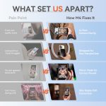 Synco XView M4 Selfie Monitor Screen for Phone Vlogging – Black - Image 16