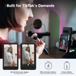 Synco XView M4 Selfie Monitor Screen for Phone Vlogging – Black - Image 14