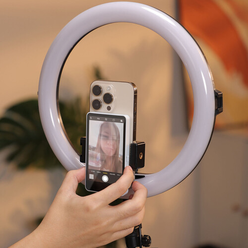 Synco XView M4 Monitor Per Selfie – Connessione P2P A 40ms, Batteria 3h, Per IOS E Android (Nero)