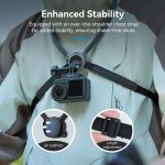 TELESIN Action Camera Neck Holder SE 2.0 (Gray) P2-HNB-02-GY - Image 10