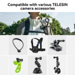 TELESIN Magnetic Plate for 3-Claw Mount for Smartphones P7-MB-01 - Image 5