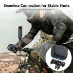 TELESIN Dual Mount Adapter for Insta360 X4 S7-JBK-05 - Image 5