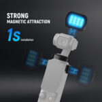 Neewer BASICS M21C Magnetic RGB Fill Light for DJI OSMO Pocket 3 - Image 8