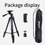 Jmary KP-2209 Horizontal Axis Tripod – 1.7m 5-Section Lightweight Tripod for Camera & Mobile - Image 3