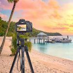 Jmary KP-2209 Horizontal Axis Tripod – 1.7m 5-Section Lightweight Tripod for Camera & Mobile - Image 6