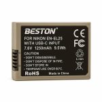 Beston EN-EL25C Battery for Nikon Cameras [USB C/Rechargeable] - Image 2