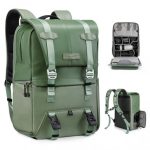 K&F Concept Camera Backpack 20 L Urban Wander 01 – Light green | K&F Concept Travel Camera Bag (KF13.087AV9)
