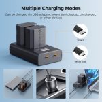 K&F Concept 2600mAh NP-FZ100 Battery & Charger Set for Sony Cameras (KF28.0016) - Image 3