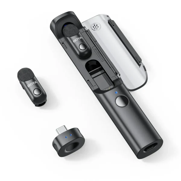 BOYA Magic-05 | AI-Powered 2-Person Wireless Mic System for Android (USB-C Only)