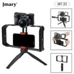 Jmary MT-33 Smartphone Video Rig – Cage with Tripod Cold Shoe Mounts & 1/4" Screw Interfaces - Image 4