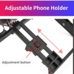 Jmary MT-33 Smartphone Video Rig – Cage with Tripod Cold Shoe Mounts & 1/4" Screw Interfaces - Image 3