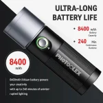 PHOTOOLEX Magnetic Gobos Four Colors Photography Spotlight 12w Upgrade Set - Image 2