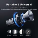 COLBOR CL60R RGB COB LED Monolight - Image 2