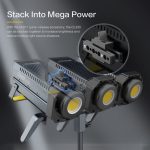 COLBOR 330W Bi-Color COB LED Video Light - Image 6