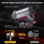 COLBOR 220W Bi-Color COB LED Video Light - Image 8