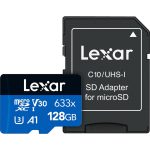 Lexar 128GB High-Performance 633x UHS-I microSDXC Memory Card with SD Adapter - Image 4