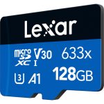 Lexar 128GB High-Performance 633x UHS-I microSDXC Memory Card with SD Adapter - Image 6