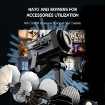 COLBOR CL120R Lite 120W RGB COB LED Video Light - Image 9