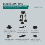 Tilta Hydra Articulating Car Mounting System with Electronic Suction Cups HDA-T11-A - Image 2