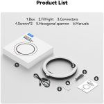 TELESIN Selfie Ring Light P3-FS-02 – Black - Image 12