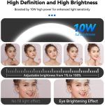 TELESIN Selfie Ring Light P3-FS-02 – Black - Image 5