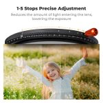 K&F Concept 77mm 3-in-1 Lens Filter Variable ND2-32, CPL, Black Mist 1/4, 28-Layer Nano Coating – (KF01.2927V2) - Image 5