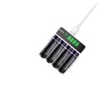 Beston C9026L Fast Charging Charger with LCD Display 4 AA 2500mAh 1.2 Ni-MH - Image 3