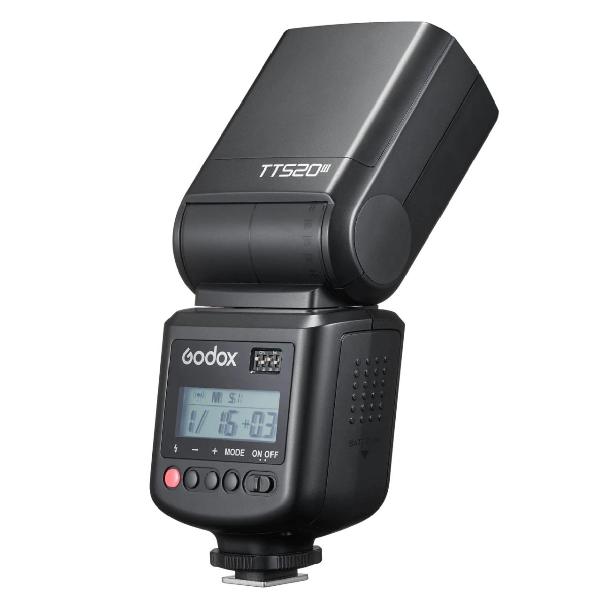 Godox TT520III Manual Flash – 16-Channel Wireless Speedlite for DSLR & Mirrorless Cameras - Image 4