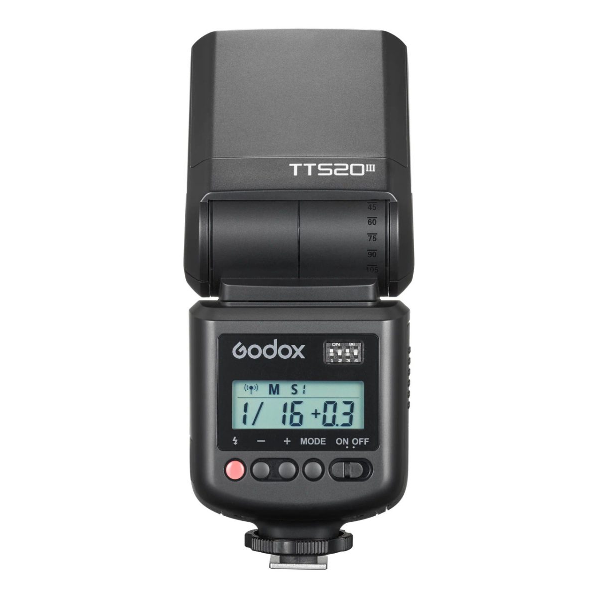 Godox TT520III Manual Flash – 16-Channel Wireless Speedlite for DSLR & Mirrorless Cameras - Image 1